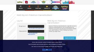 
                            2. Log ind - Pokemon.com