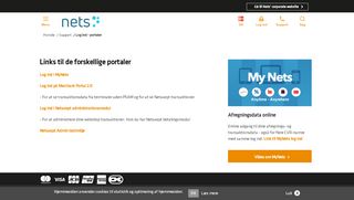 
                            8. Log ind - portaler - Nets