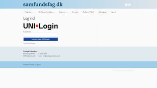 
                            3. Log ind - Samfundsfag.dk