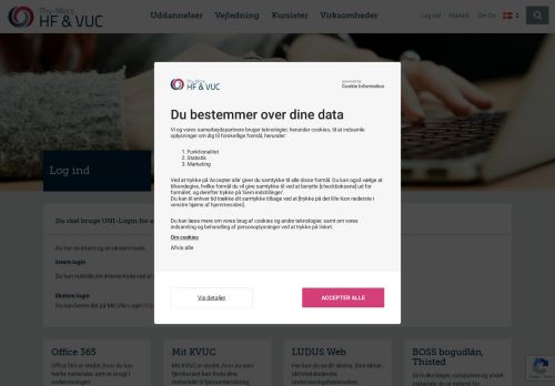 
                            8. Log ind - Velkommen til Thy-Mors HF & VUC - Uddannelser for alle ...