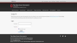 
                            12. Log in/out - The Ohio State University