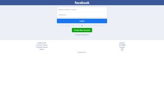 Log into Facebook | Facebook