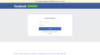 
                            4. Log into Facebook - Fok