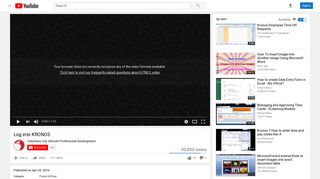 
                            9. Log into KRONOS - YouTube