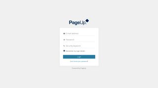 
                            1. log into PageUp Admin