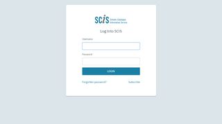 
                            3. Log Into SCIS - Login - Schools Catalogue Information Service