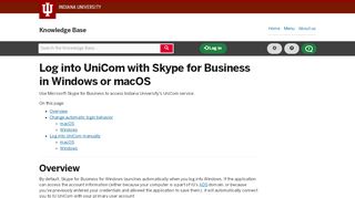 
                            12. Log into UniCom with Skype for Business/Lync