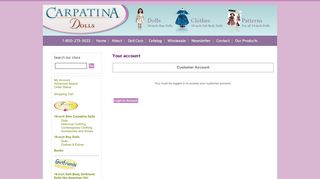 
                            7. Log Into Your Account | Carpatina Dolls - Carpatina Dolls