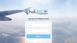 
                            1. Log into your Holidog account - Holidog.com
