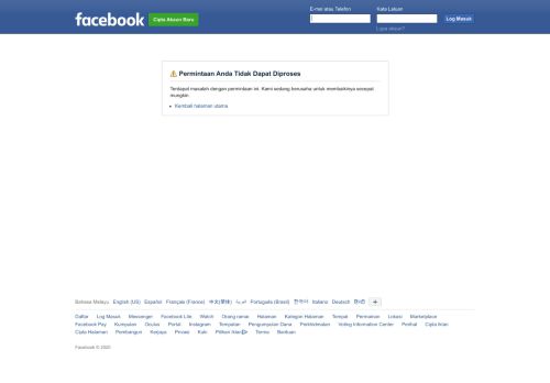 
                            3. Log masuk ke Facebook | Facebook