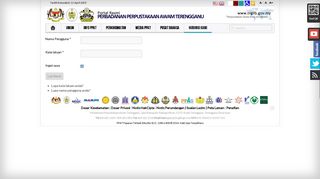 
                            3. Log Masuk - Perbadanan Perpustakaan Awam Terengganu