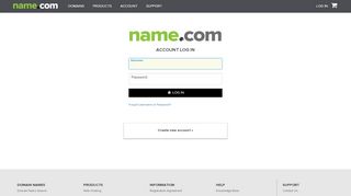 
                            3. Log - Name.com