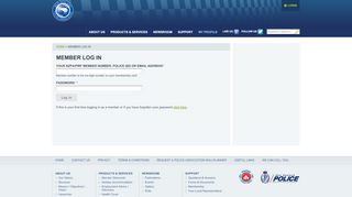 
                            1. Log On - Police Association