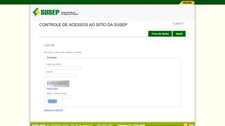 
                            4. Log On - SUSEP - Superintendência de Seguros Privados