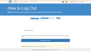 
                            5. Log out of your Xat account - Xat Login - XatWorld