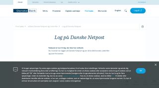 
                            1. Log på Danske Netpost - Danske Bank