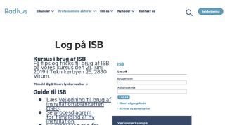 
                            1. Log på ISB - Radius elnet