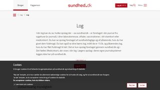 
                            1. Log - Sundhed.dk