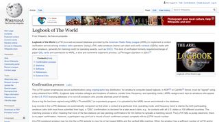 
                            11. Logbook of The World - Wikipedia