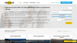 
                            9. Logement MFR CFA Saint-Michel-Mont-Mercure - 3 offres de ...