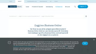 
                            2. Logg inn Business Online - Danske Bank
