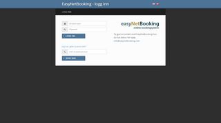 
                            4. Logg inn - easynetbooking.com