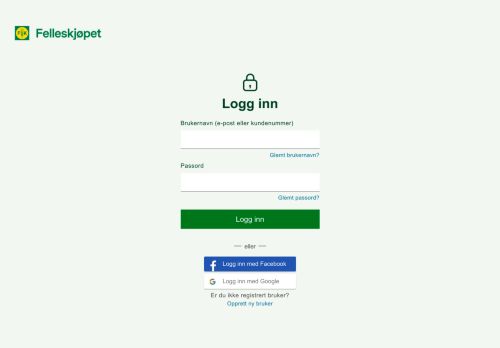 
                            3. Logg inn - Felleskjøpet Agri SA