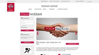 
                            3. Logg inn på YOU+ - You+Nissan