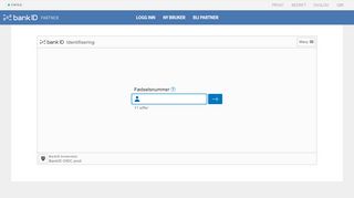 
                            1. Logg inn - Partner - BankID