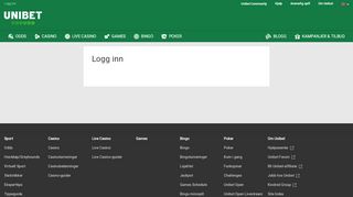 
                            1. Logg inn - Unibet