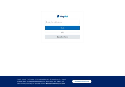 
                            1. Logg på PayPal-kontoen din