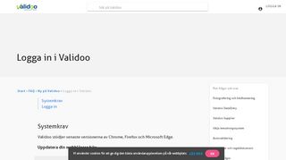 
                            11. Logga in i Validoo | Validoo support