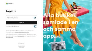 
                            6. Logga in - Klarna