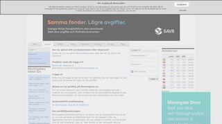 
                            2. Logga in | Medlem | Morningstar Sverige