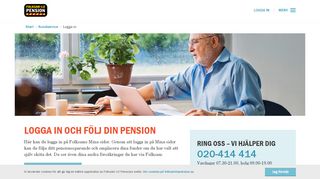 
                            9. Logga in och följ din pension på Mina sidor - Folksam LO Pension