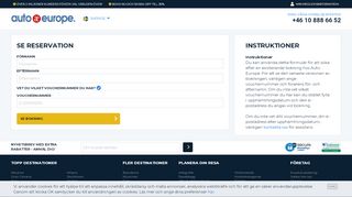 
                            2. Logga in på din sida | Auto Europe