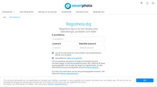 
                            2. Logga in på ditt konto - smartphoto