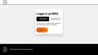 
                            4. Logga in på Mitt3 | Tre.se