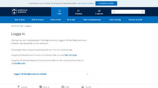 
                            12. Logga in på Norrtälje kommuns intranät