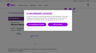 
                            5. Logga in på Secure Manager-portalen - Info - Support - Företag ... - Telia