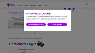 
                            12. Logga in på Surf manager - Info - Support - Företag – lösningar ... - Telia