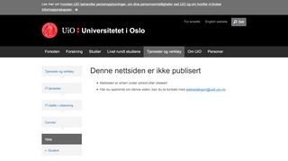 
                            4. Logge inn i Canvas - Universitetet i Oslo - UiO