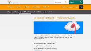 
                            8. Logge på Hotspot (Trådløst netværk) | Koldingbibliotekerne