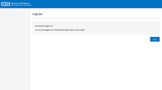 
                            2. Logged Out - ESR - Electronic Staff Record