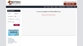 
                            4. Logged Out | WesternMatch.com® Country Western Online Dating for ...