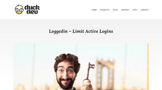 
                            5. Loggedin – Limit Active Logins — Duck Dev