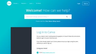 
                            3. Logging in to Canva - Canva Help Center - Canva Support