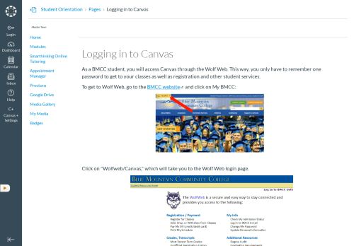 
                            5. Logging in to Canvas: eLearning Student Orientation