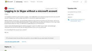 
                            5. Logging in to Skype without a microsoft account - Microsoft Community