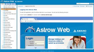 
                            4. Logging into Astrow Web - IIS Windows Server